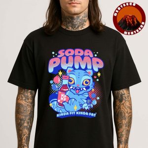 Kpop Demon Hunters Tiger Soda Pump Kinda Fit Kinda Fat Cartoon Unisex T-Shirt