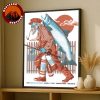 Nine Inch Nails Poster At Xcel Energy Center In Saint Paul Minnesota On August 17 2025 Limited Edition Cyberpunk Artwork Home Decor Poster Canvas