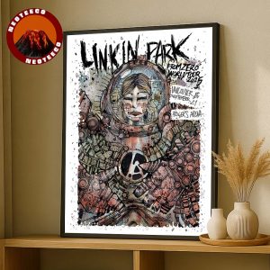 Linkin Park Concert Poster From Zero World Tour At Rogers Arena In Vancouver British Columbia On September 21 2025 Astronaut Artwork Home Decor Poster Canvas