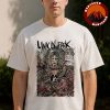 Linkin Park Concert Poster From Zero World Tour At PHX Arena In Phoenix Arizona On September 6 2025 Skull Mountain Artwork Unisex T-Shirt