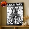 Linkin Park Concert Poster From Zero World Tour At SAP Center In San Jose California On September 15 2025 Mecha Robot Artwork Home Decor Poster Canvas