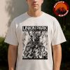 Linkin Park Concert Poster From Zero World Tour At SAP Center In San Jose California On September 15 2025 Mecha Robot Artwork Unisex T-Shirt