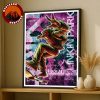 Linkin Park Concert Poster From Zero World Tour At SAP Center In San Jose California On September 15 2025 Mecha Robot Artwork Home Decor Poster Canvas