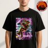 Linkin Park Concert Poster From Zero World Tour At SAP Center In San Jose California On September 15 2025 Mecha Robot Artwork Unisex T-Shirt