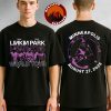 Goose Concert Poster At Hancher Green In Iowa City On August 28 2025 Vintage Floral Artwork Unisex T-Shirt