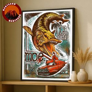 Moe With Eggy Live Show Music At Corson Auditorium In Interlochen Michigan On August 12 2025 Home Decor Poster Canvas