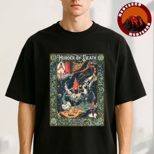 Murder By Death Concert Poster At The Belasco Theater In Los Angeles CA On October 29 2025 Dark Fantasy Artwork Unisex T-Shirt