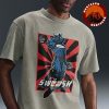 Nike Swooshman Blue Graphic Top At Summer 2025 Collection Forgotten Superhero Purple Black Artwork Unisex T-Shirt
