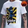 Nike Swooshman Grey Graphic Top At Summer 2025 Collection Forgotten Superhero Teal Black Artwork Unisex T-Shirt