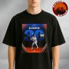 San Francisco 49ers Helmet Poster NFL Football Gear Design 2025 Black Red Gold Edition Unisex T-Shirt