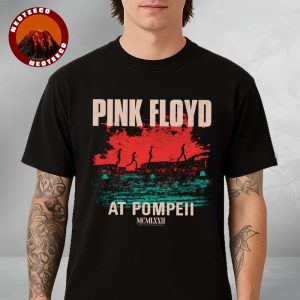 Pink Floyd T-Shirt At Pompeii Italy 1972 Vintage Concert Music Unisex T-Shirt