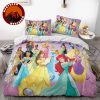 Ariel Mermaid Bedding Set Kids Duvet Cover with Pillowcases Girls Princess Bedroom Decor Pink Ocean Style