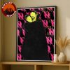 Queens Of The Stone Age Concert Poster At Arena Riga In Riga LV On August 1 2025 Surreal Tongue Orchid Artwork Home Decor Poster Canvas