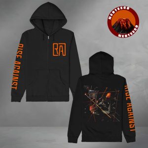 Rise Against Ricochet Two Sides Unisex Zip Up Hoodie