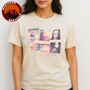Selena Gomez Rare Polaroid Tee In Sand 5 Year Anniversary Collection Unisex T-Shirt