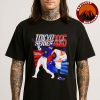 Shohei Ohtani Poster On 1000 Career MLB Hits Milestone With Dodgers 2025 Baseball Artwork Unisex T-Shirt