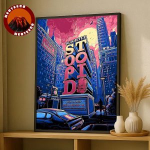 Slightly Stoopid Concert Poster In Philadelphia PA On July 31 2025 Dan Mumford Art Home Decor Poster Canvas
