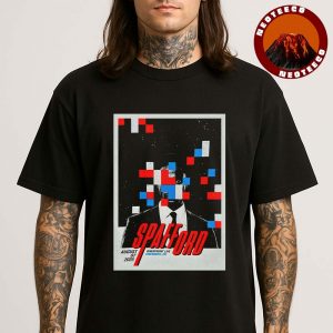 Spafford Concert Poster At Riverfront Live In Cincinnati OH On August 7 2025 Pixelated Portrait Artwork Unisex T-Shirt