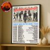 JID Paradise Tour With Young Nudy North America 2025 Hip Hop Poster Home Decor Poster Canvas