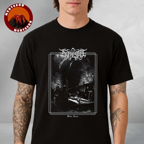 Synestia T-Shirt Dies Irae Dark Dungeon Scene Black Metal Gothic Artwork Unisex T-Shirt
