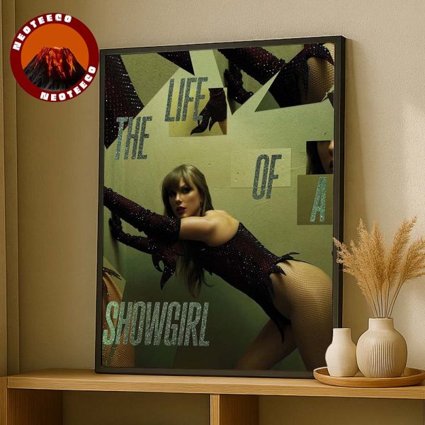 Taylor Swift Album Poster Alternate Cover 2025 The Life Of A Showgirl Artwork Home Decor Poster Canvas