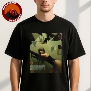 Taylor Swift Album Poster Alternate Cover 2025 The Life Of A Showgirl Artwork Unisex T-Shirt