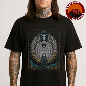 Tedeschi Trucks Band Poster At The Greek Theatre In Los Angeles On August 13 2025 Angel Wings Artwork Unisex T-Shirt