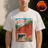 The Offspring Concert Poster At Isleta Amphitheater In Albuquerque NM On August 26 2025 Skeleton Desert Artwork Unisex T-Shirt