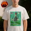 The California Honeydrops Tour Poster Redwood Highway Tour 2025 Orange Poppy Flower Artwork Two Sides Unisex T-Shirt