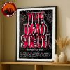 The Offspring Concert Poster At Hollywood Casino Amphitheatre In Maryland Heights MO On August 17 2025 Electric Skull Artwork Home Decor Poster Canvas