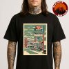 The Wood Brothers Poster At Summer Tour 2025 In Lowell MA On August 8 2025 Horse Artwork Unisex T-Shirt