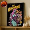 The Offspring Concert Poster At The Cynthia Woods Mitchell Pavilion In The Woodlands TX On August 23 2025 Monster Skull Artwork Home Decor Poster Canvas
