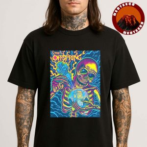 The Offspring Poster At Washington State Fair In Puyallup On August 13 2025 Skeleton Ticket Artwork Unisex T-Shirt