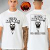 Twin Tribes Music Poster For Europe Tour In 2025 With Gothic Red Barbed Wire Artwork Two Sides Unisex T-Shirt