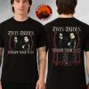 Chris Stapleton Tour Full Show Combined Poster For Noblesville IN Ruoff Music Center On August 1 2025 Moonlight Barn Basketball Artwork Two Sides Unisex T-Shirt