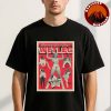 Widespread Panic Concert Poster At MGM Music Hall Fenway Park In Boston Massachusetts On August 21 22 23 2025 Cosmic City Artwork Unisex T-Shirt