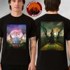 Wicked For Good Movie Poster Tee Featuring Glinda And Elphaba 2025 Film Merch Design Two Sides Unisex T-Shirt