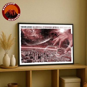 Widespread Panic Concert Poster At MGM Music Hall Fenway Park In Boston Massachusetts On August 21 22 23 2025 Cosmic City Artwork Home Decor Poster Canvas