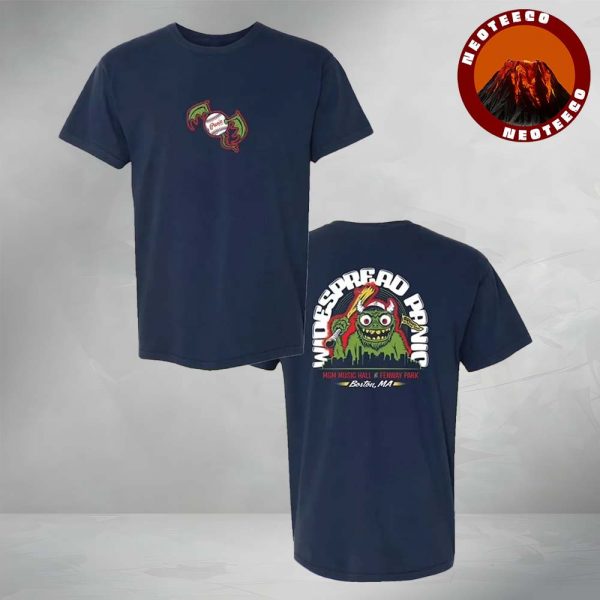 Widespread Panic Merch For Show At MGM Music Hall At Fenway In Boston MA On August 21-23 2025 Two Sides Unisex T-Shirt