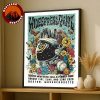 Wilco Concert Poster At Ogden Amphitheater In Ogden Utah On August 20 2025 Dinosaur Fossil Artwork Home Decor Poster Canvas