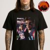 Wilco Poster At Mission Ballroom In Denver On August 16 2025 Vintage Television Artwork Unisex T-Shirt