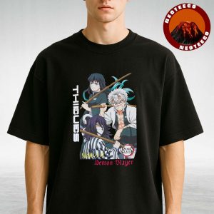 100 Thieves x Demon Slayer 3 Hashira Unisex T-Shirt