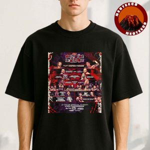 AEW September To Remember Poster Wrestling Event Card Matches Live September 2025 Grunge Artwork Unisex T-Shirt