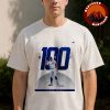 Aaron Judge New York Yankees Poster 100 RBI Milestone 2025 MLB Artwork  Unisex T-Shirt