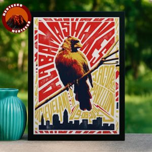 Alabama Shakes Poster At Jacobs Pavilion In Cleveland OH On September 8 2025 Tour Artwork Home Decor Poster Canvas