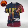 Atlanta Falcons vs Minnesota Vikings NFL Game Poster Sunday Night Football 2025 All Over Print Shirt