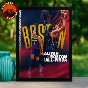 Aliyah Boston Indiana Fever WNBA All Team Basketball Poster 2025 Artwork Home Decor Poster Canvas