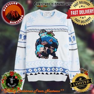 Arcane 2 Family Reunion Holiday Christmas Gift Powder Vi Vander and Isha Ugly Sweater