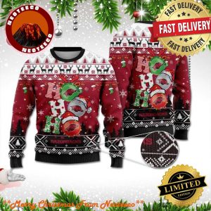 Arkansas Razorbacks Ho Ho Ho Christmas Ugly Sweater