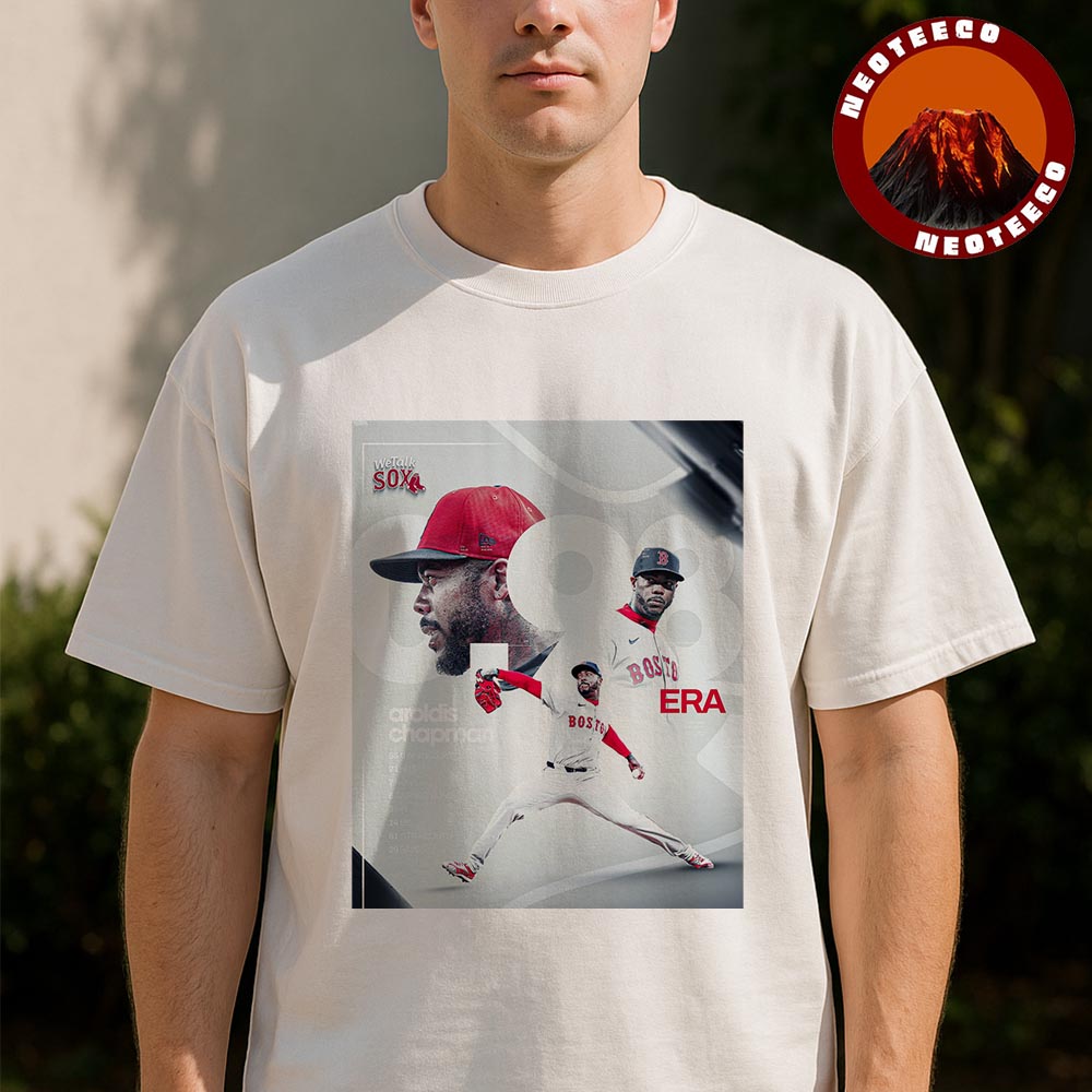 Aroldis Chapman Boston Red Sox Historic ERA Record MLB Baseball 2025 Poster Minimalist Stats Artwork Unisex T-Shirt
